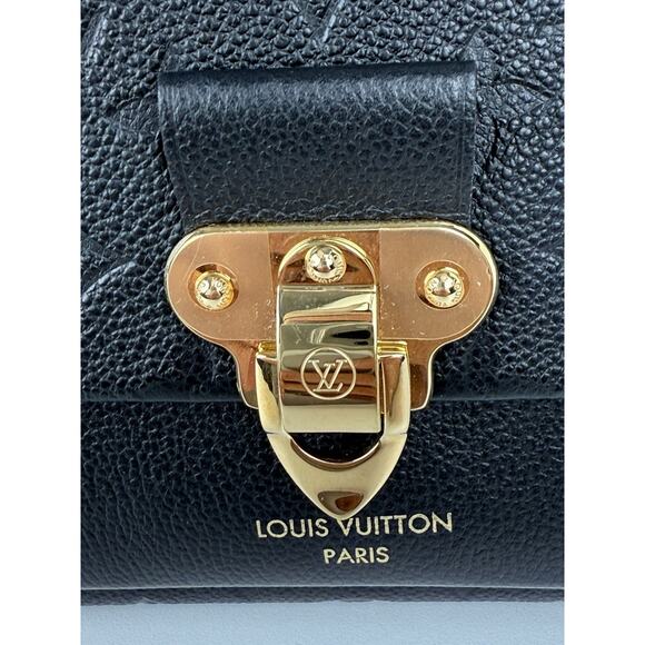 Louis Vuitton Vavin Shoulder Bag BB Black Empriente Leather - Picture 8 of 16